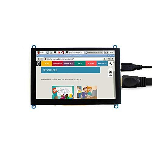  ALLPARTZ Waveshare 5inch HDMI LCD (H), 800x480, Supports Various Systems, capacitive Touch