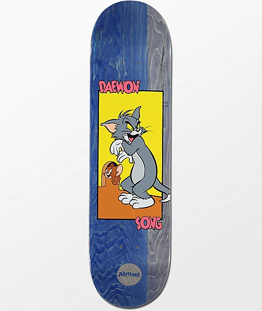 ALMOST Almost Daewon Tom & Jerry 8.25" Skateboard Deck