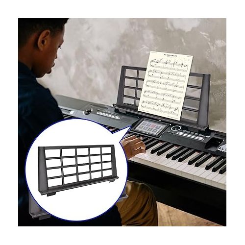  Keyboard Music Score Stand Sheet Musical Instrument Parts Portable Durable Holder Suitable