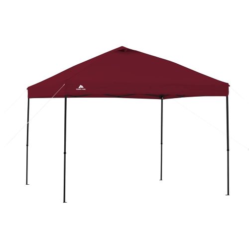  ALPHA Ozark Trail Camp Sofa Bundle 10 x 10 Straight Leg Instant Tailgate Maroon Canopy