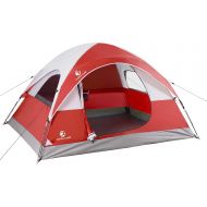 ALPHA CAMP Alpha Camp 2 Person Dome Backpacking Tent Sheet Mat - 7 x 6 Green