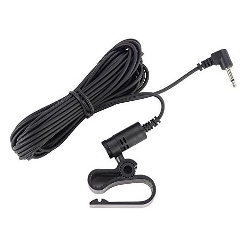  [아마존베스트]Alphasonik Universal for Pioneer Replacement Bluetooth Microphone Mic 2.5mm Jack Long Cable Assembly for All Pioneer Bluetooth Enabled Car Stereo CD DVD Player Radio Navigation BT with Clip M