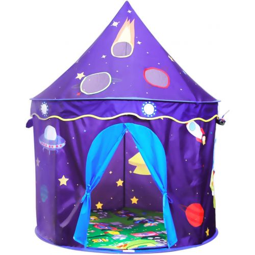  [아마존핫딜][아마존 핫딜] ALPIKA Play Tent Kids Toy Children Space Castle with Mat As Best Gift for Boys Girls for Toddler Playing