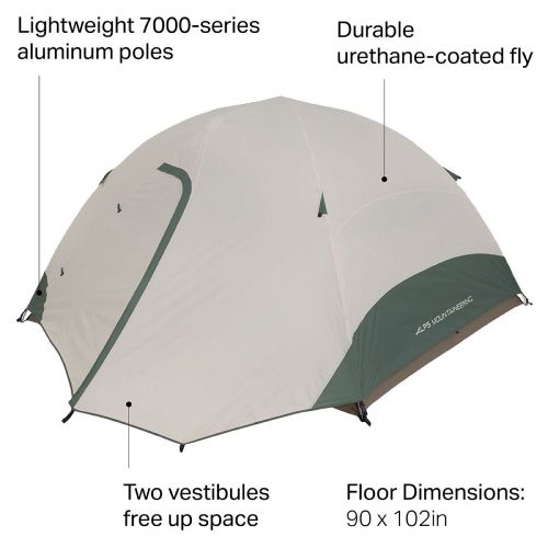  ALPS Mountaineering Morada 4 Tent: 4-Person 3-Season