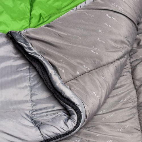  ALPS Mountaineering Double Wide Sleeping Bag: 20F Synthetic