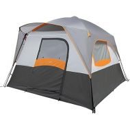 ALPS Mountaineering Big River 4 Tent: 4-Person 3-Season (Orange/Charcoal/Light Gray)