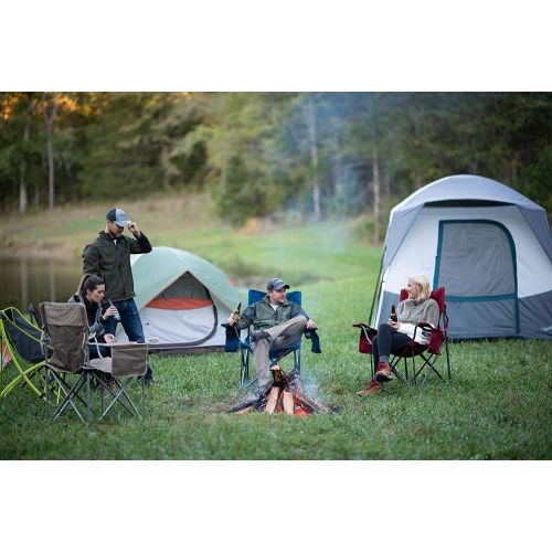  [아마존베스트]ALPS Mountaineering Camp Creek 4 Person Tent, Charcoal/Blue