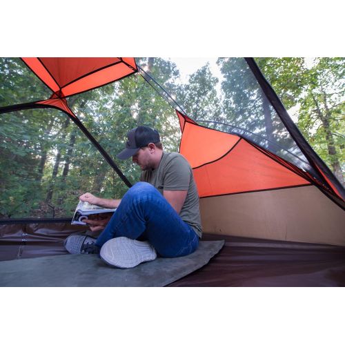  [아마존베스트]ALPS Mountaineering Chaos 3 Tent, Clay/Rust