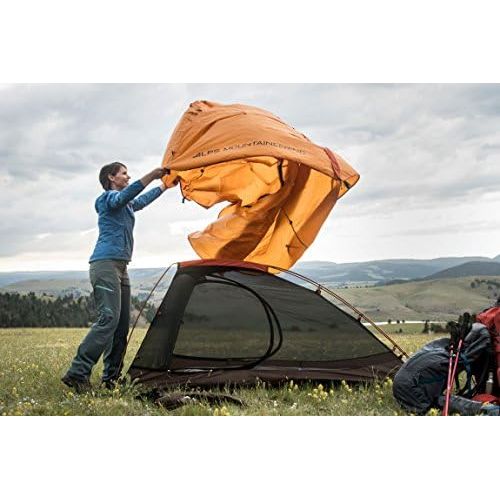  [아마존베스트]ALPS Mountaineering Zephyr 3-Person Tent, Copper/Rust