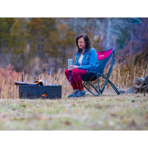  ALPS Mountaineering Camber Chair, Red/Gray