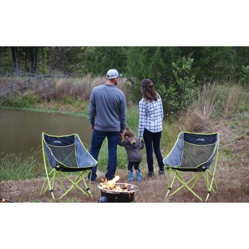  ALPS Mountaineering Camber Chair, Citrus/Charcoal