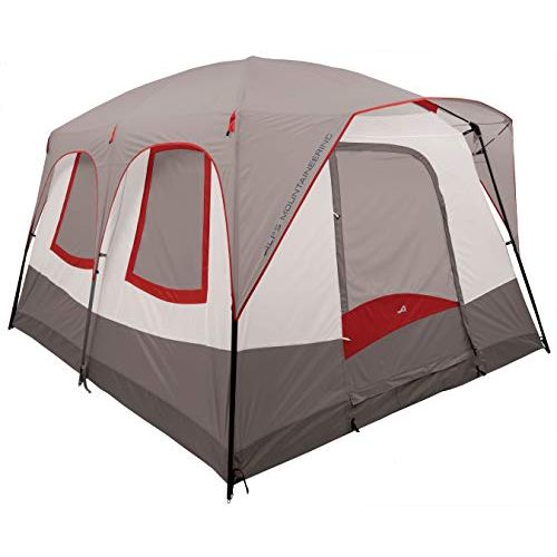  ALPS Mountaineering Camp Creek Two-Room Tent, Charcoal/Blue: Sports & Outdoors