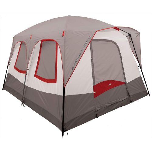  ALPS Mountaineering Camp Creek Two-Room Tent, Charcoal/Blue: Sports & Outdoors