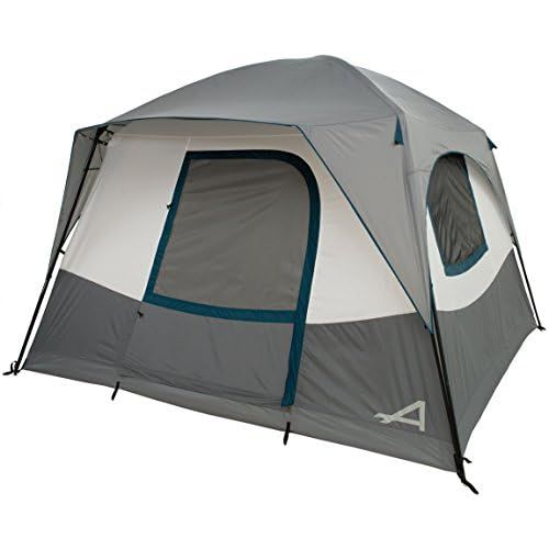  ALPS Mountaineering Camp Creek 4-Person Tent, Charcoal/Blue: Sports & Outdoors