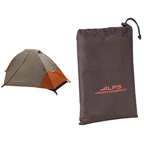  ALPS Mountaineering 5024617 Lynx 1-Person Tent and ALPS Mountaineering Lynx 1 Person Tent Floor Saver Bundle