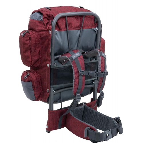  ALPS Mountaineering Rock 34L, Heather Red/Gray, 34 Liters