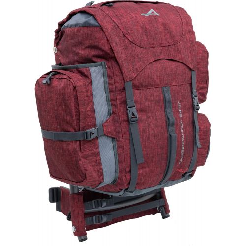  ALPS Mountaineering Rock 34L, Heather Red/Gray, 34 Liters