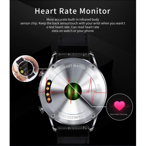  ALTRLP Fitness Activity Tracker Pedometer Waterproof Heart Rate Monitor 4G Plug-in Card Call WiFi + GPS Sports Smart Watch