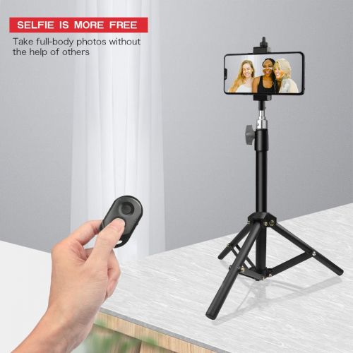  ALTSON 32-Inch Phone Tripod Stand for Video Recording, Vlogging/Streaming/Photography, Smartphone Tripod Stand, Sturdy and Lightweight Stand (Phone Tripod)