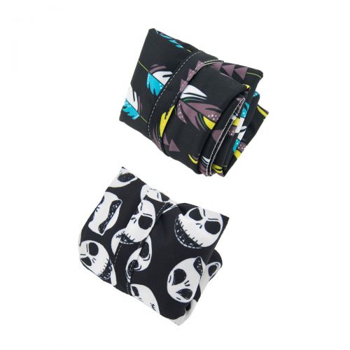  ALVABABY 2pcs Cloth Diaper Wet Dry Bags Waterproof Reusable with Two Zippered Pockets Travel Beach Pool Daycare Soiled Baby Items Yoga Gym Bag for Swimsuits or Wet Clothes L35132