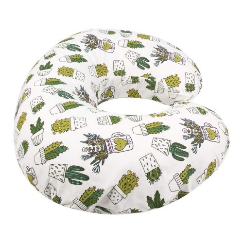  [아마존베스트]ALVABABY Nursing Pillow Cover Slipcover,100% Organic Cotton,Soft and Comfortable,Feathers Design,Maternity Breastfeeding Newborn Infant Feeding Cushion Cover,Baby Shower Gift ZT-Z1