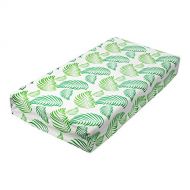 [아마존베스트]ALVABABY Changing Pad Cover,100% Organic Cotton,Large 32 X 16，Soft and Light，Baby Cradle...