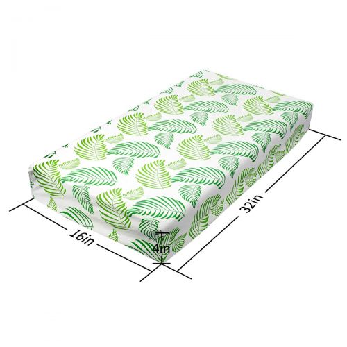  [아마존베스트]ALVABABY Changing Pad Cover,100% Organic Cotton,Large 32 X 16，Soft and Light，Baby Cradle...