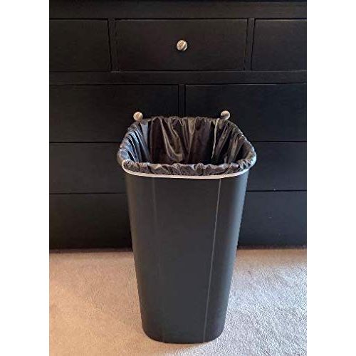  ALVABABY Reusable Diaper Pail Liner for Cloth Diaper,Laundry,Kitchen Garbage Cans(Black) PL-B26