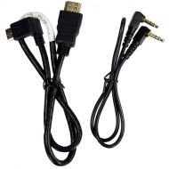 ALZO HDMI & Stereo Audio Cord Set for Select Nikon Cameras