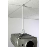 [아마존베스트]ALZO digital ALZO Suspended Drop Ceiling Video Projector Mount with Scissor Clamp for T-Bar Attachment