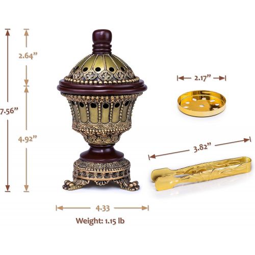  인센스스틱 AM Incense Burner Frankincense Resin - Luxury Chalice (Bronze)