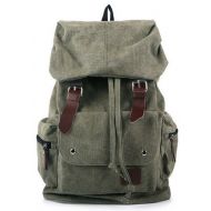 AM Landen Canvas Backpack High School Backpack Travel Day Bag Unisex Backpack