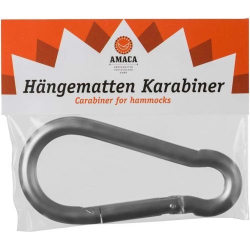  AMACA HAENGEMATTEN DEUTSCHLAND GMBH AMACA Hangematten Karabiner bis 250 Kg belastbar