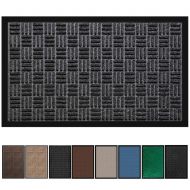 AMAGABELI GARDEN & HOME Amagabeli Outside Shoe Mat Rubber Doormat for Front Door 17x 29 Outdoor Mats Entrance Waterproof Rugs Dirt Debris Mud Trapper Carpet for Patio Non Skid Doormats all Weather Exterio