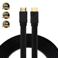 [아마존핫딜]AMANKA 2m HDMI Kabel HDMI 1.4a High Speed mit Ethernet ARC 3D 4K Ultra HD (1080p/2160p)