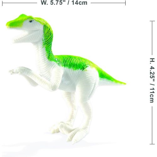  AMAV Toys 3D Painting-Dinosaurs Arts & Crafts for Kids Age 4+. 6 Colors to Paint with for Dinosaur Lovers & A Perfect Artistic Activity. Ideal Gift