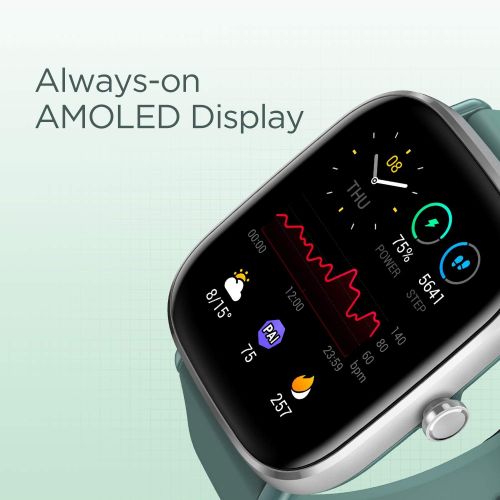  [아마존베스트]Amazfit Smartwatch GTS 2 Mini GPS Activity Tracker 1.55 Inch with 70 Sports Modes, 14 Day Battery Life, Monitoring of SpO2, Heart Rate, Sleep and Stress for Men and Women