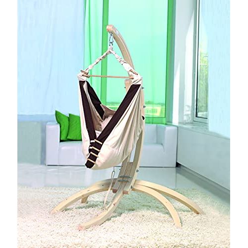  AMAZONAS HIPPO Elegant Frame for Baby Hammocks Baby Cradle Made from FSC Spruce Wood 108 x 140 x 105 cm up to 35 kg