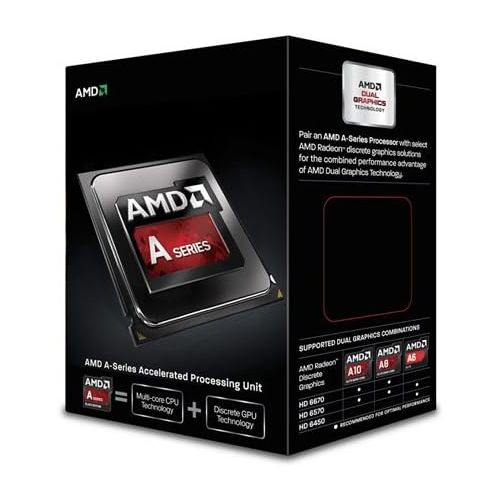  AMD Quad-Core A8-Series APU A8-6600K with Radeon HD 8570D (AD660KWOHLBOX