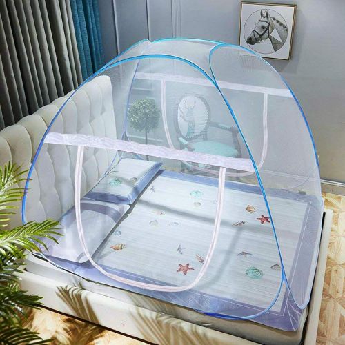  DATONG DaTong Pop-Up Mosquito Net Tent for Beds Anti Mosquito Bites Folding Design with Net Bottom for Babys Adults Trip (79 x71x59 inch)