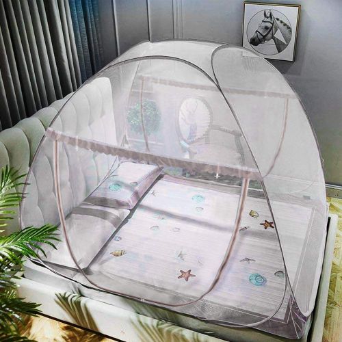  DATONG DaTong Pop-Up Mosquito Net Tent for Beds Anti Mosquito Bites Folding Design with Net Bottom for Babys Adults Trip (79 x71x59 inch)