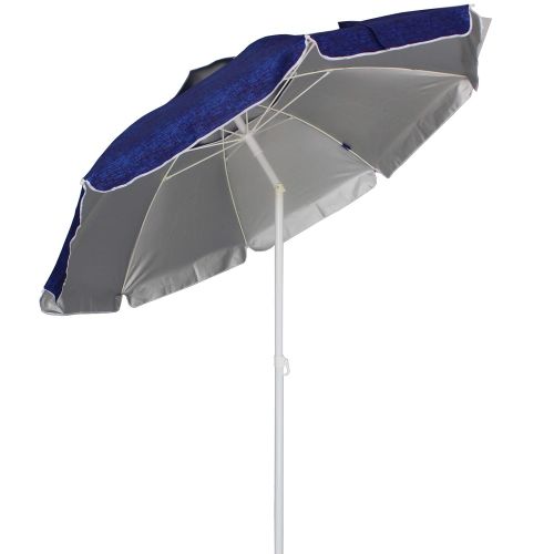  AMMSUN 6.5 ft Outdoor Patio Beach Umbrella Sun Shelter with Tilt Air Vent Carry Bag