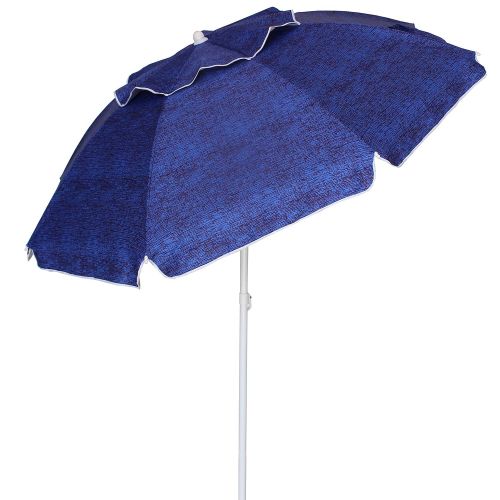  AMMSUN 6.5 ft Outdoor Patio Beach Umbrella Sun Shelter with Tilt Air Vent Carry Bag