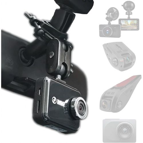  [아마존베스트]AMORTEK Dash Cam Mirror Mount Kit for Rexing V1,Falcon F170,Z-Edge,Old Shark,YI,Kdlinks X1,VANTRUE and Most Dash Camera and Car Camera