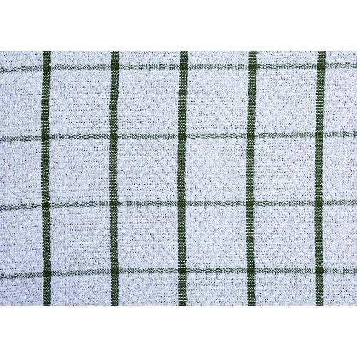  AMOUR INFINI Cotton Terry Kitchen Dish Cloths Set of 8 12 x 12 Inches Super Soft and Absorbent 100% Cotton Dish Rags Perfect for Household and Commercial Uses Green