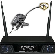 AMT Q7-P808 Dual-Channel Q7 Receiver and Single Transmitter Wireless System for Trombone (Bell-Mounted, 900 MHz)