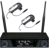 AMT Q7 Dual-Channel Q7 Receiver and Dual-Transmitter Wireless System (No Microphone, 900 MHz)