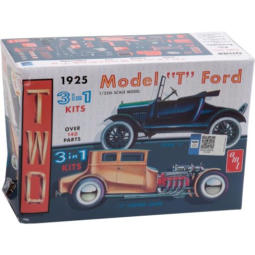  Round 2 AMT626 Round 2 - AMT 125 Scale 1925 Ford Model T Model Kit