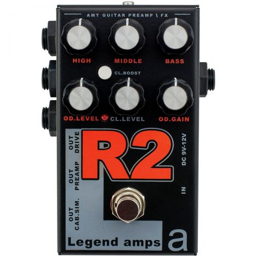  AMT Electronics},description:Introducing the next generation of the Legend Amp series of pedals, the Legend II line. Guaranteed to be the most versatile distortion pedals on the ma