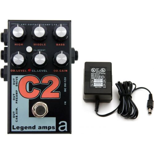  AMT Electronics Legend Amp Series II C2 Conford Preamp/Distortion Pedal w/Power